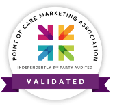 Validated member of Point of Care Marketing Association